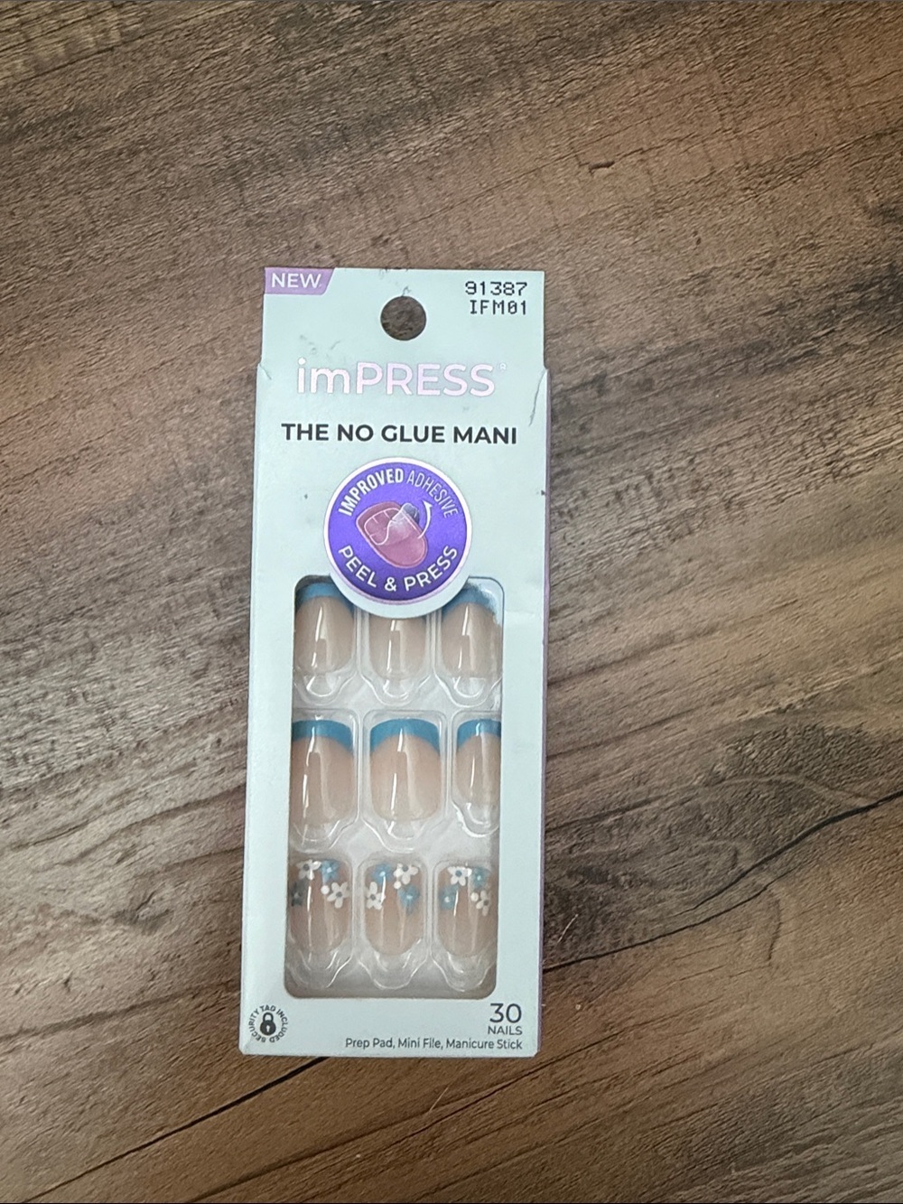 Brand new imPRESS nail press on